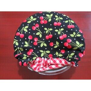 Kitchenaid Bowl Cover Reversible Cherries and Red Gingham